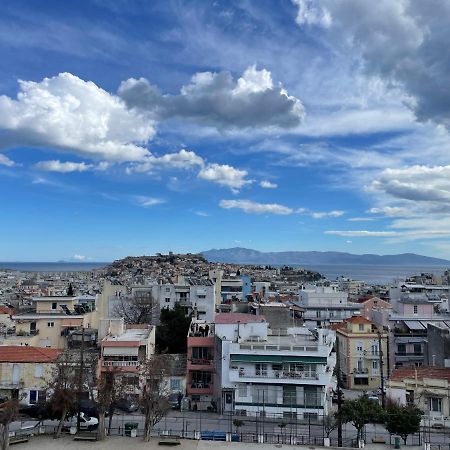 George & Nia Apartment - Central Kavala With Panoramic Terrace View Екстериор снимка
